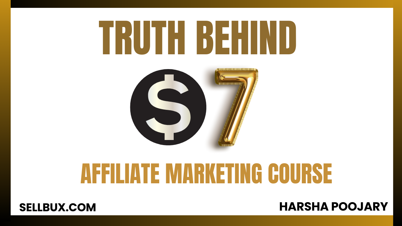 $7 affiliate marketing course