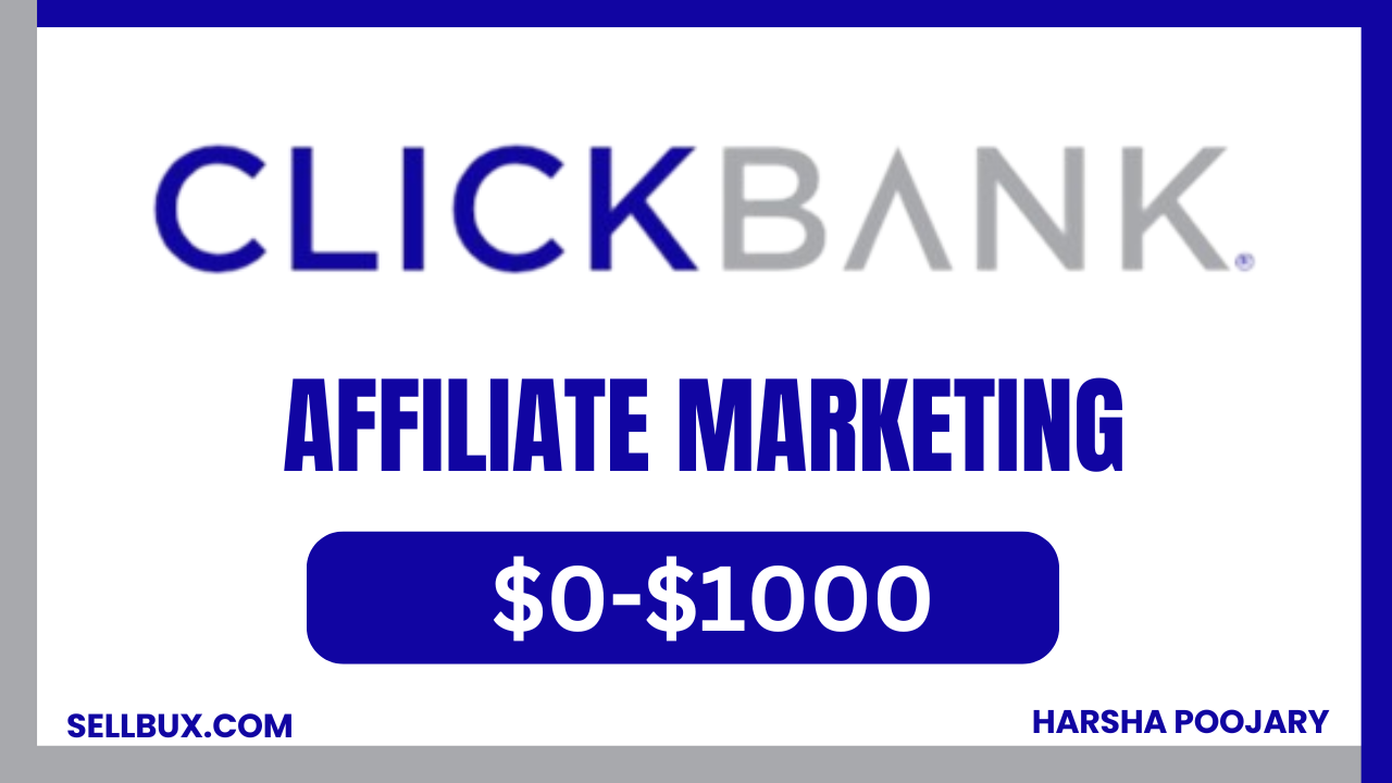 ClickBank affiliate marketing work-from-home opportunity