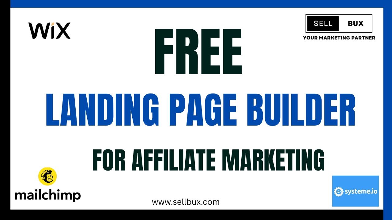 free landing page builder for affiliate marketing